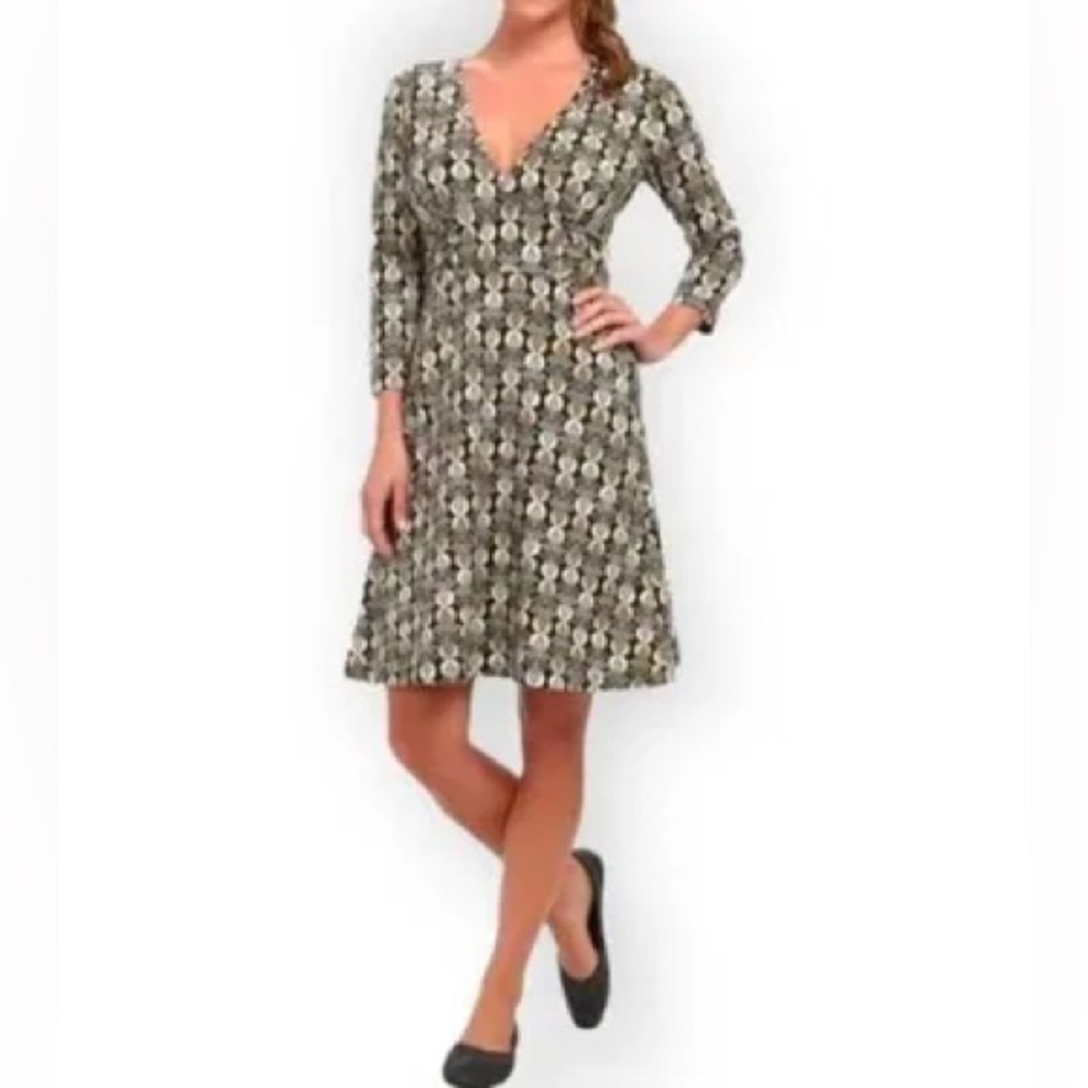 Patagonia wrap style paisley dress M